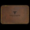 Faux Leather Engravable Patch - Round-Corner Rectangular Thumbnail