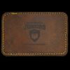 Faux Leather Engravable Patch - Round-Corner Rectangular Thumbnail