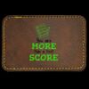 Faux Leather Engravable Patch - Round-Corner Rectangular Thumbnail
