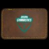 Faux Leather Engravable Patch - Round-Corner Rectangular Thumbnail