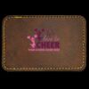 Faux Leather Engravable Patch - Round-Corner Rectangular Thumbnail