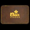 Faux Leather Engravable Patch - Round-Corner Rectangular Thumbnail