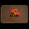 Faux Leather Engravable Patch - Round-Corner Rectangular Thumbnail