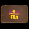 Faux Leather Engravable Patch - Round-Corner Rectangular Thumbnail