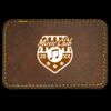 Faux Leather Engravable Patch - Round-Corner Rectangular Thumbnail