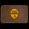 Faux Leather Engravable Patch - Round-Corner Rectangular Thumbnail