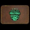 Faux Leather Engravable Patch - Round-Corner Rectangular Thumbnail