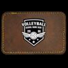 Faux Leather Engravable Patch - Round-Corner Rectangular Thumbnail