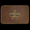 Faux Leather Engravable Patch - Round-Corner Rectangular Thumbnail