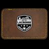 Faux Leather Engravable Patch - Round-Corner Rectangular Thumbnail