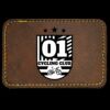 Faux Leather Engravable Patch - Round-Corner Rectangular Thumbnail