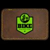 Faux Leather Engravable Patch - Round-Corner Rectangular Thumbnail