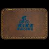 Faux Leather Engravable Patch - Round-Corner Rectangular Thumbnail