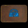 Faux Leather Engravable Patch - Round-Corner Rectangular Thumbnail