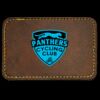 Faux Leather Engravable Patch - Round-Corner Rectangular Thumbnail
