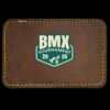 Faux Leather Engravable Patch - Round-Corner Rectangular Thumbnail