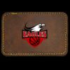 Faux Leather Engravable Patch - Round-Corner Rectangular Thumbnail