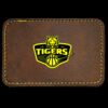 Faux Leather Engravable Patch - Round-Corner Rectangular Thumbnail