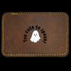 Faux Leather Engravable Patch - Round-Corner Rectangular Thumbnail