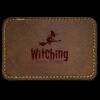 Faux Leather Engravable Patch - Round-Corner Rectangular Thumbnail