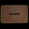 Faux Leather Engravable Patch - Round-Corner Rectangular Thumbnail