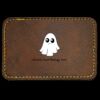 Faux Leather Engravable Patch - Round-Corner Rectangular Thumbnail