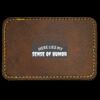 Faux Leather Engravable Patch - Round-Corner Rectangular Thumbnail
