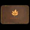 Faux Leather Engravable Patch - Round-Corner Rectangular Thumbnail