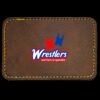 Faux Leather Engravable Patch - Round-Corner Rectangular Thumbnail