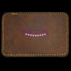 Faux Leather Engravable Patch - Round-Corner Rectangular Thumbnail