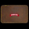 Faux Leather Engravable Patch - Round-Corner Rectangular Thumbnail