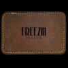 Faux Leather Engravable Patch - Round-Corner Rectangular Thumbnail