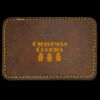 Faux Leather Engravable Patch - Round-Corner Rectangular Thumbnail