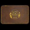 Faux Leather Engravable Patch - Round-Corner Rectangular Thumbnail