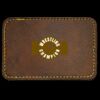Faux Leather Engravable Patch - Round-Corner Rectangular Thumbnail