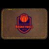 Faux Leather Engravable Patch - Round-Corner Rectangular Thumbnail