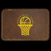 Faux Leather Engravable Patch - Round-Corner Rectangular Thumbnail