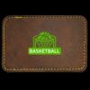 Faux Leather Engravable Patch - Round-Corner Rectangular Thumbnail