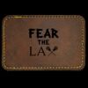 Faux Leather Engravable Patch - Round-Corner Rectangular Thumbnail