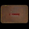 Faux Leather Engravable Patch - Round-Corner Rectangular Thumbnail
