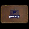 Faux Leather Engravable Patch - Round-Corner Rectangular Thumbnail