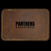 Faux Leather Engravable Patch - Round-Corner Rectangular Thumbnail