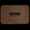 Faux Leather Engravable Patch - Round-Corner Rectangular Thumbnail