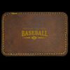 Faux Leather Engravable Patch - Round-Corner Rectangular Thumbnail