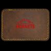 Faux Leather Engravable Patch - Round-Corner Rectangular Thumbnail