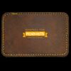 Faux Leather Engravable Patch - Round-Corner Rectangular Thumbnail