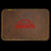 Faux Leather Engravable Patch - Round-Corner Rectangular Thumbnail