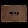 Faux Leather Engravable Patch - Round-Corner Rectangular Thumbnail