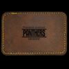 Faux Leather Engravable Patch - Round-Corner Rectangular Thumbnail
