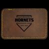 Faux Leather Engravable Patch - Round-Corner Rectangular Thumbnail